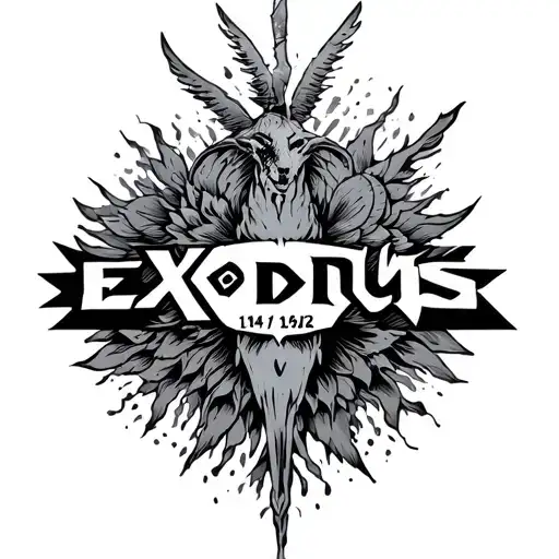 Exodus 14 14 tattoo design idea