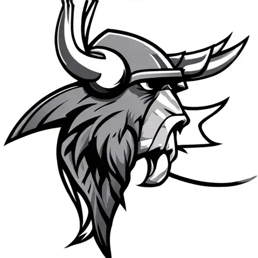 Minnesota Vikings tattoo design idea
