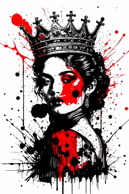 "First the" Crown family tattoo design idea