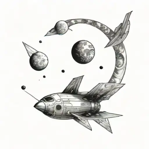 Filler Space tattoo design idea