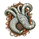 scorpions runes hand tattoo tattoo design idea