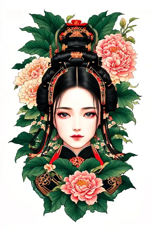 BMW E39 in the color Oxford Green tattoo design idea