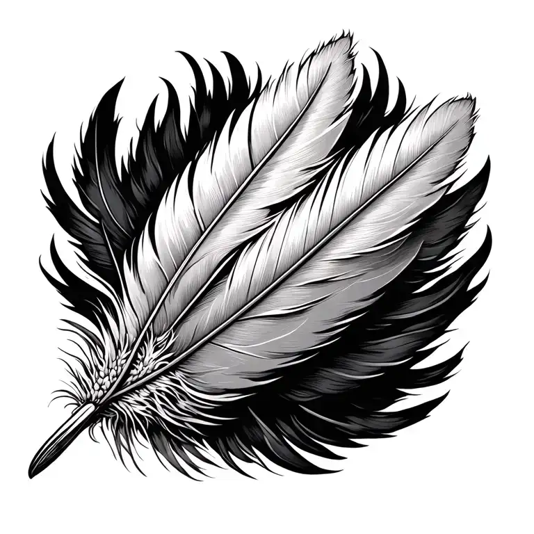 words if you ask me about the pain i would lie 10/02/49-10/25/21 unique bird feather with tiny feathers falling off  tattoo design idea