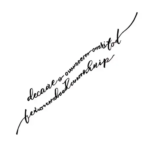 tattoo to declare ownership by Mrs. Oliwia tattoo design idea