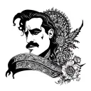 bohemian rhapsody tattoo design idea
