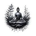 Right Understanding, right thought, right speech, right action, right livelihood, effort, mindfulness, concentration tattoo design idea