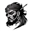 Shango tattoo design idea