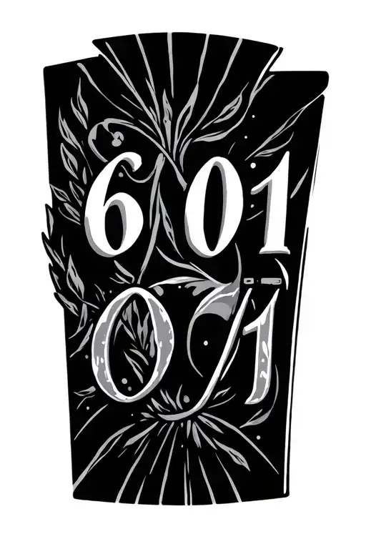 601 area code mississippi tattoo design idea
