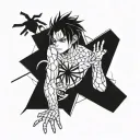 spider hunter x hunter Chrollo spider tattoo tattoo design idea