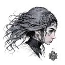 Arya tattoo design idea