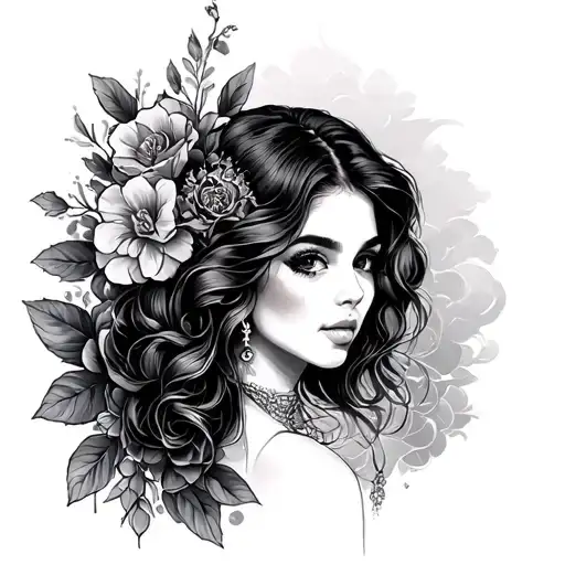 Alejandra tattoo design idea