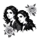 A comparison of the joy of a thief tattoo design idea