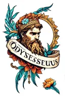 Odysseus tattoo design idea