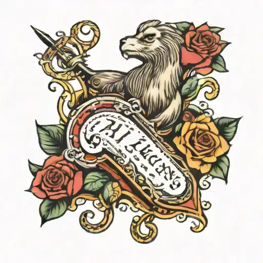 Alice in chains inspired  tattoo design idea
