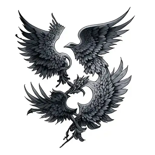 4 stoic virtues tattoo design idea