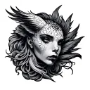 Cuckold tattoo design idea