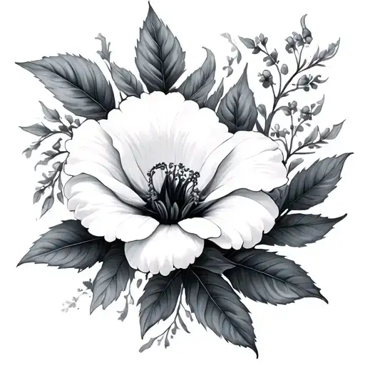 Liaisanthus tattoo design idea