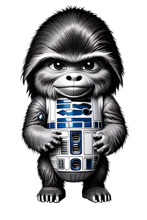 baby eeyore baby pooh baby tigger baby lafy and the tramp baby beauty and the beast baby yoda baby chewbacca baby r2d2 b tattoo design idea