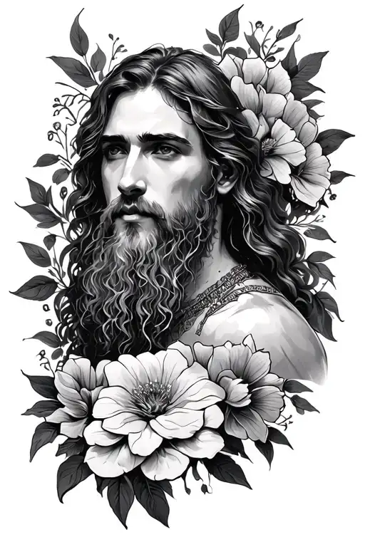 Matthew 6:34 tattoo design idea