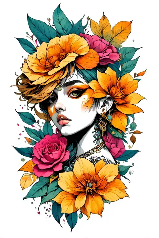 Aesthetic tattoo design idea