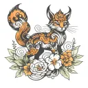 create your own luck tattoo design idea