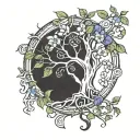 Fig Tree Of Life tattoo design idea