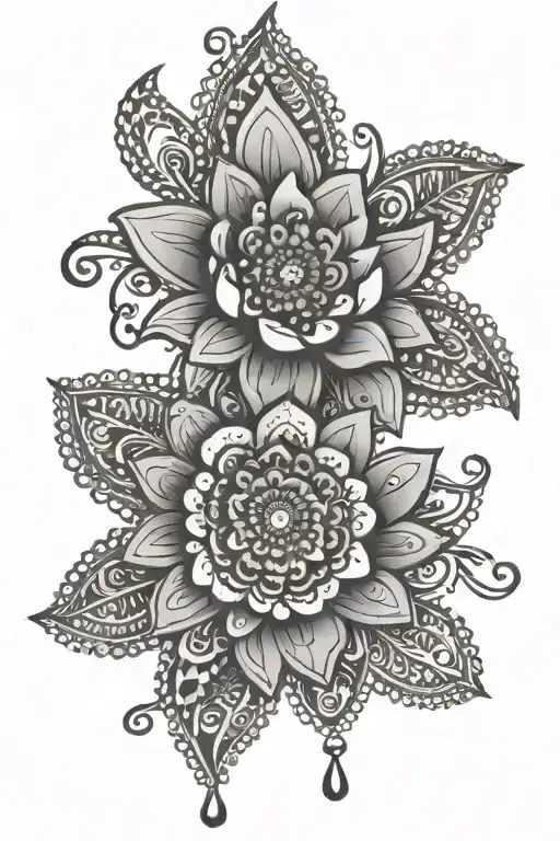 mehndi bridal hand tattoo tattoo design idea