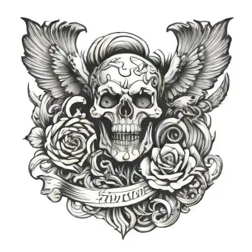 long time ago tattoo design idea