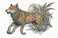 Hunting tattoo design idea
