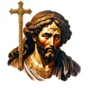 Saint Jude Thaddeus tattoo design idea