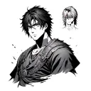 attack on titan eren yeager and titan tattoo design idea