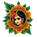 Tamil tattoo design idea