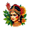 Tamil tattoo design idea