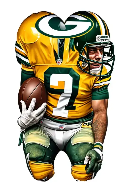Green Bay packers tattoo design idea