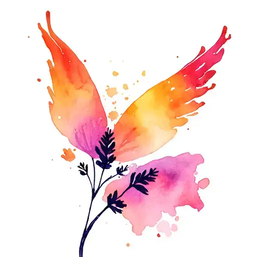 Having with us powers tattoo design idea