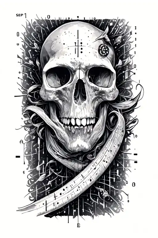 Morse code Sept 18 2010 tattoo design idea