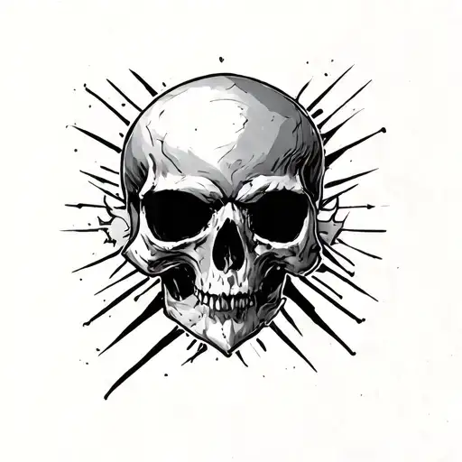 X TRADER tattoo design idea