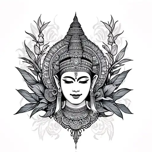 Khmer tattoo design idea