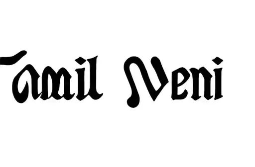 "Tamil Veni" tattoo design idea