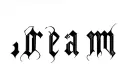 "Dream" tattoo design idea