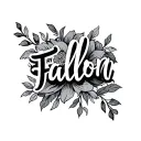 name of my daughter Fallon tattoo design idea