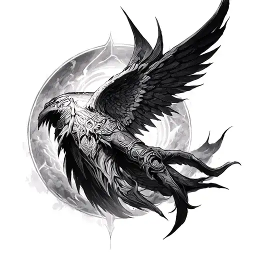 Astarion Baldur's gate 3 tattoo design idea