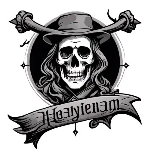 hangman tattoo design idea