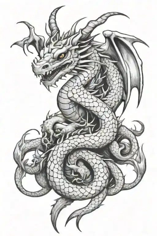 queen dragon snacks Scorpio tattoo design idea
