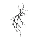 veins like design tattoo design idea