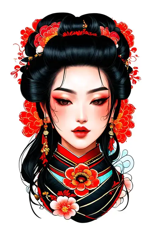 Musubi tattoo design idea