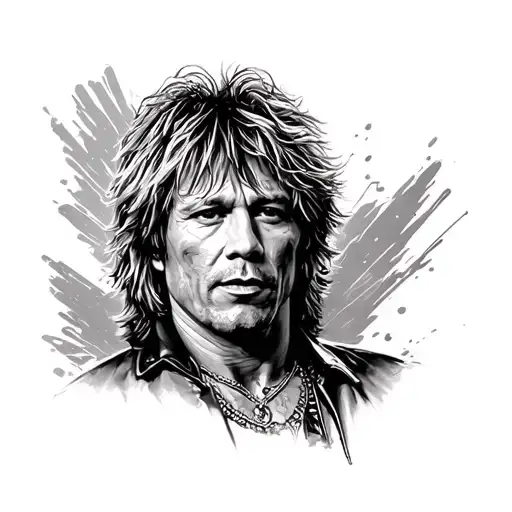 Bon Jovi tattoo design idea