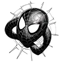 spiderman moana tattoo design idea