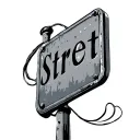 Street Sign tattoo design idea