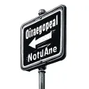 Street Sign tattoo design idea